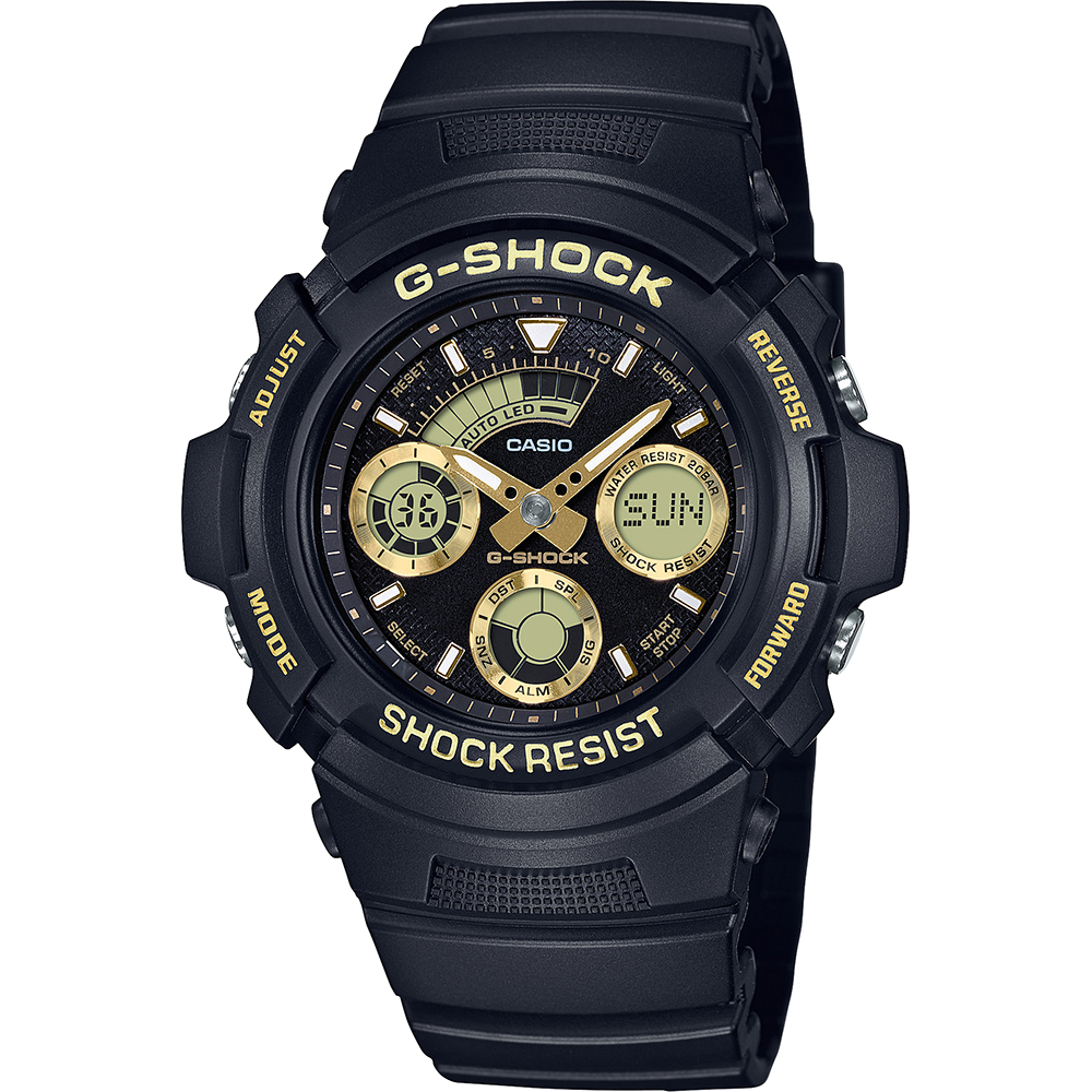 Relógio G-Shock Classic Style AW-591GBX-1A9ER Speed Shifter