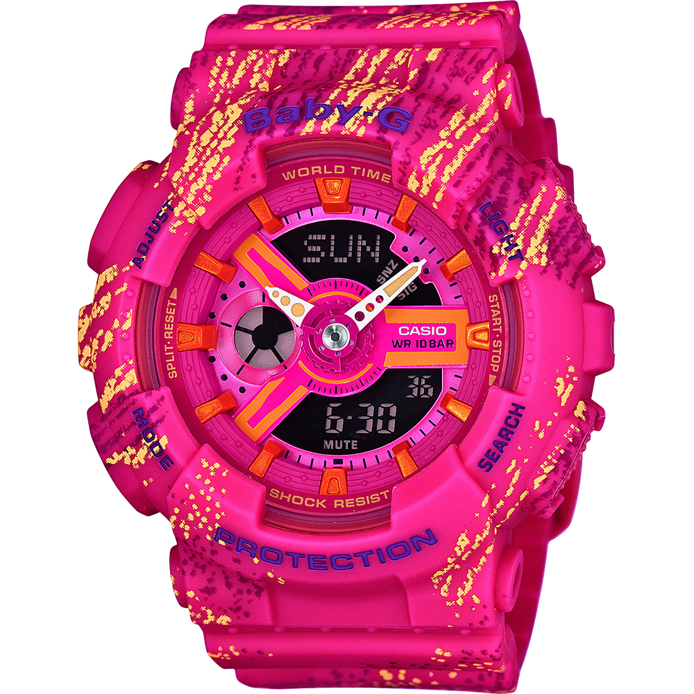 Relógio G-Shock Baby-G BA-110TX-4AER Textile Colors