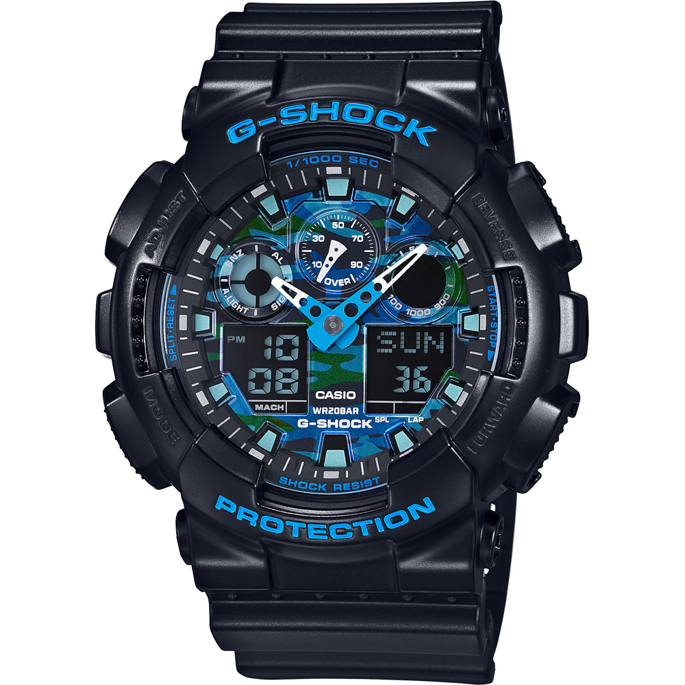 Relógio G-Shock Classic Style GA-100CB-1AER Cool Blue