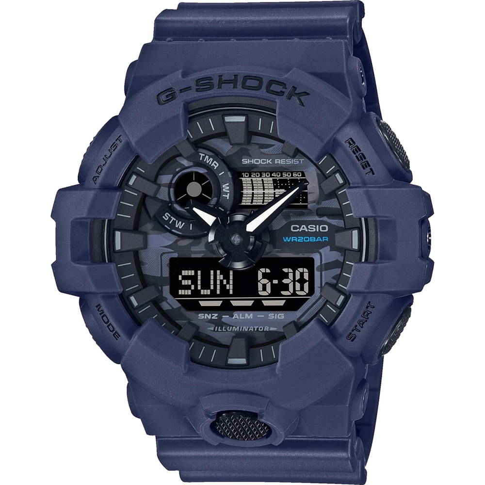 Relógio G-Shock Classic Style GA-700CA-2AER Camouflage