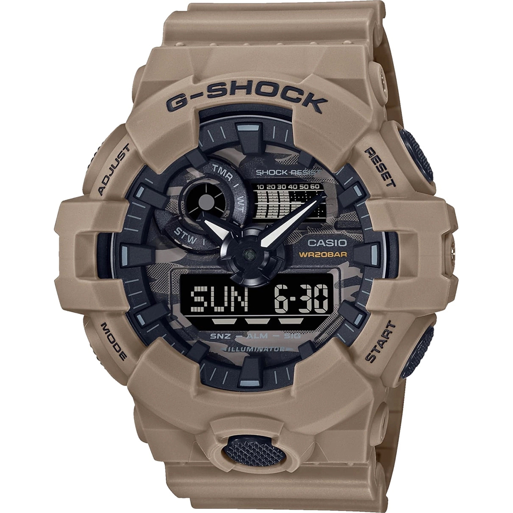 Relógio G-Shock Classic Style GA-700CA-5AER Camouflage