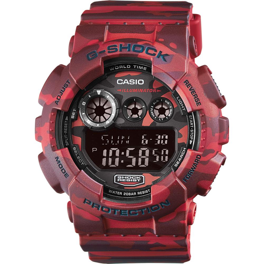 Relógio G-Shock Classic Style GD-120CM-4 Camouflage