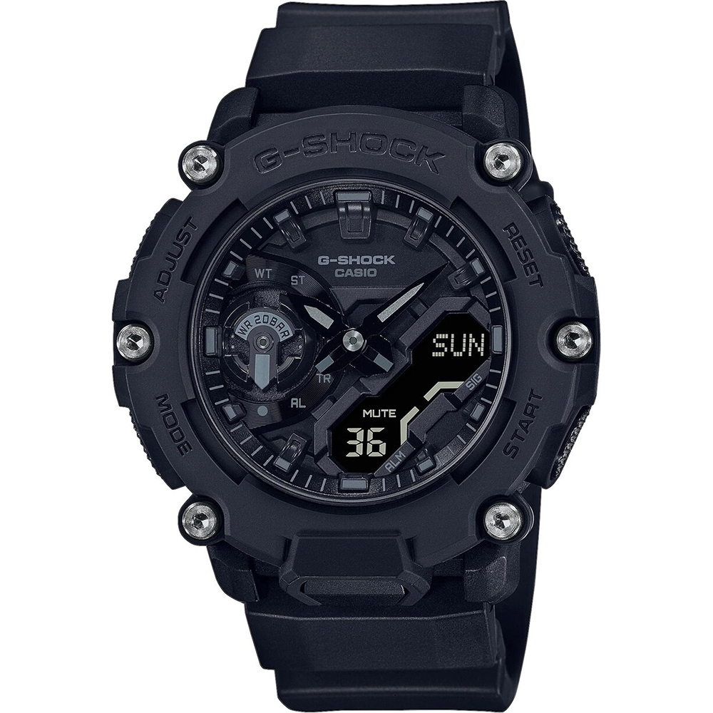 Relógio G-Shock Classic Style GA-2200BB-1AER Carbon Core Guard