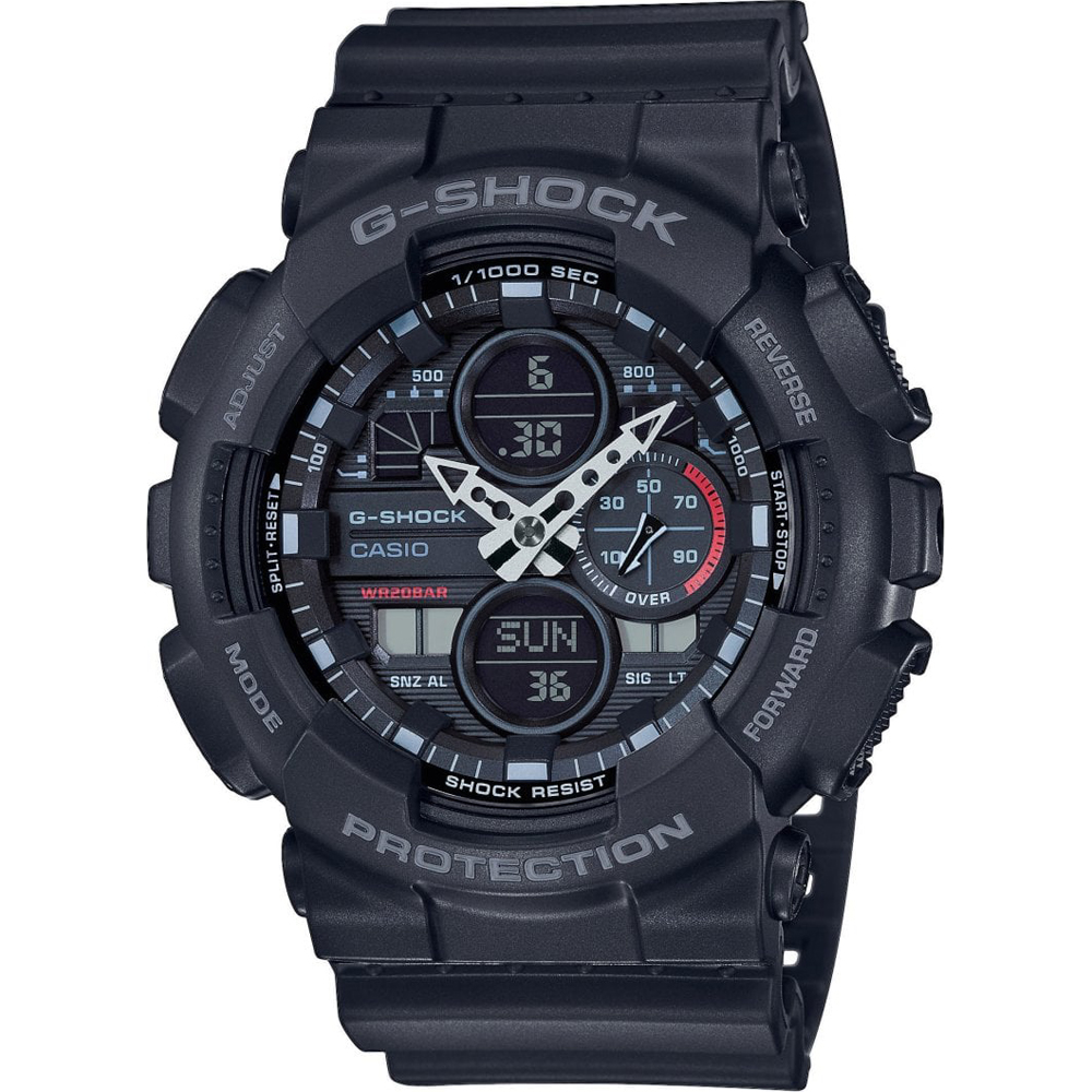 Relógio G-Shock Classic Style GA-140-1A1ER Ana-Digi