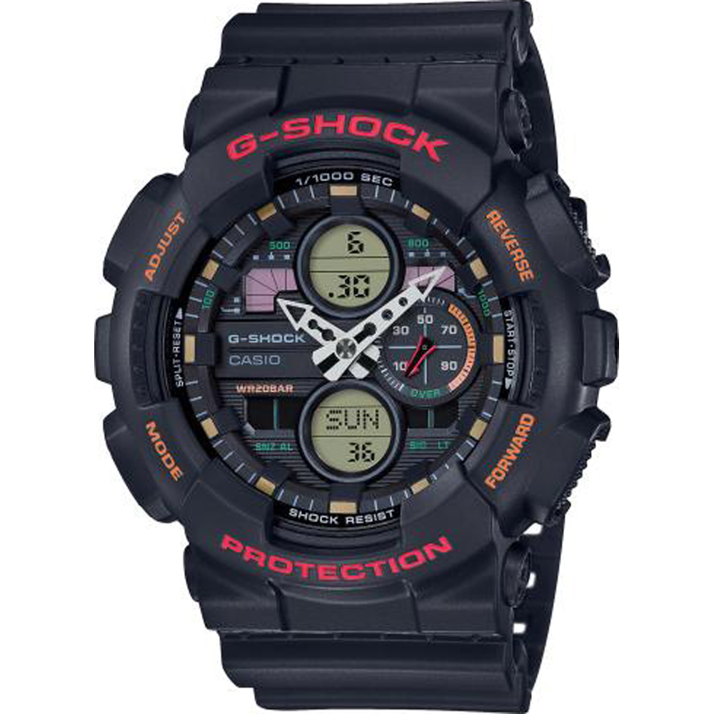 Relógio G-Shock Classic Style GA-140-1A4ER Ana-Digi