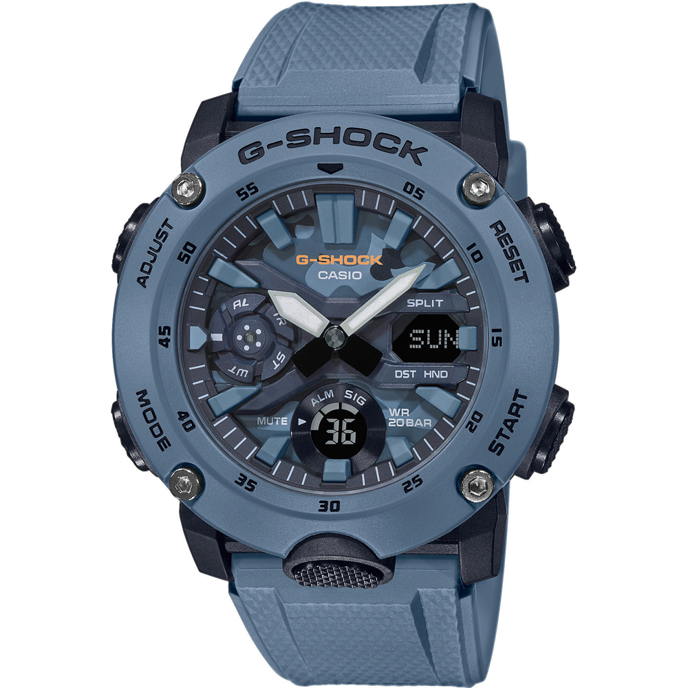 Relógio G-Shock Classic Style GA-2000SU-2AER Carbon Core