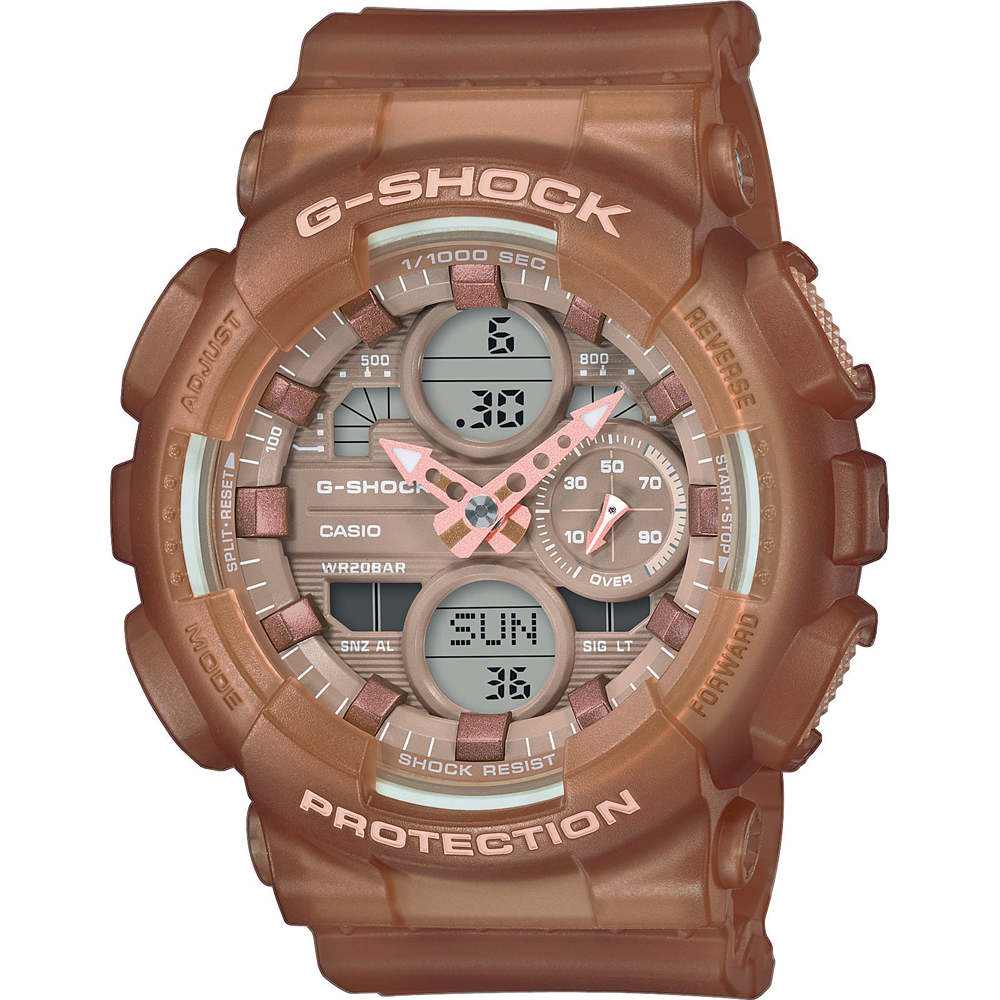 Relógio G-Shock Classic Style GMA-S140NC-5A2ER Jelly-G - Neutral Color