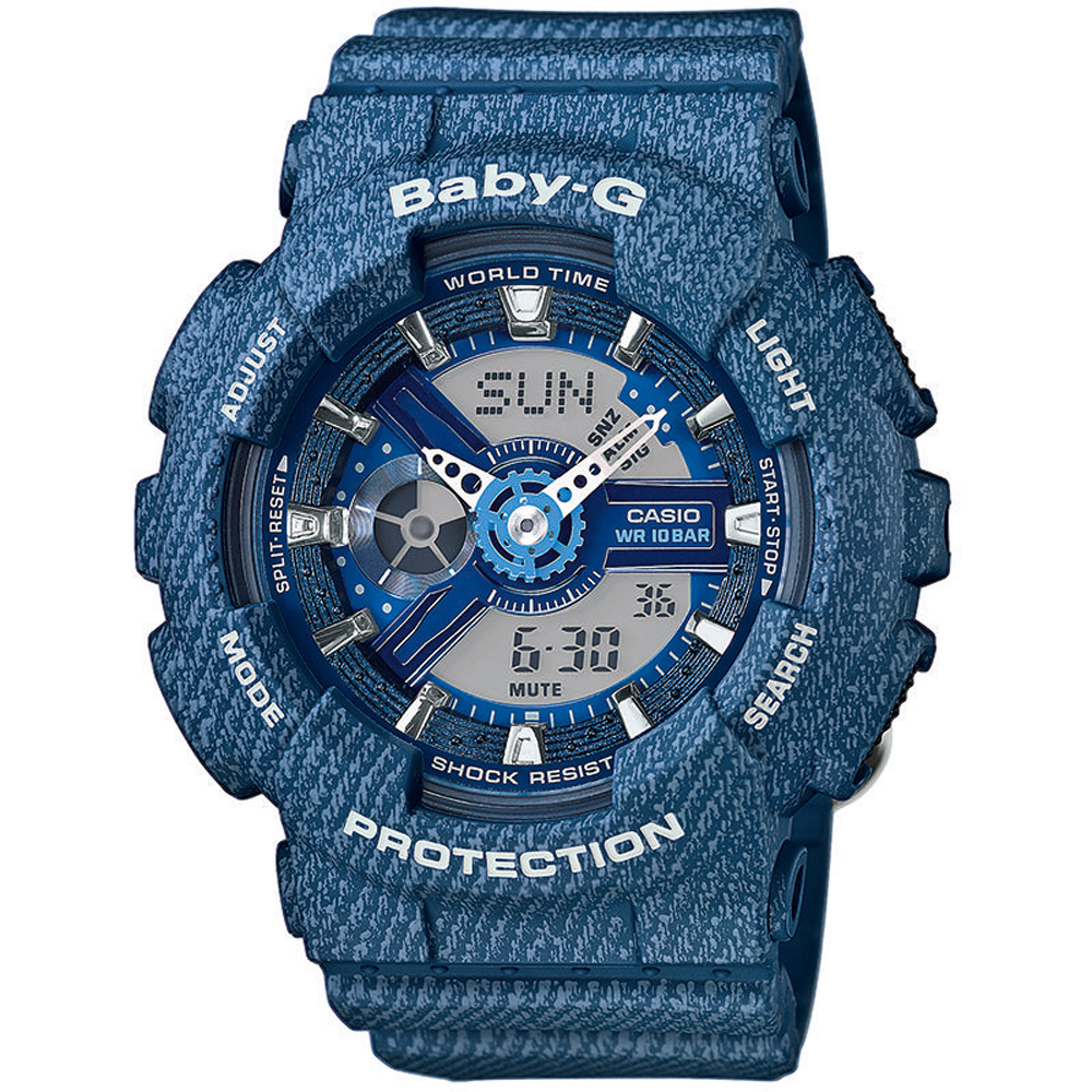 Relógio G-Shock Baby-G BA-110DC-2A2ER Denim Color