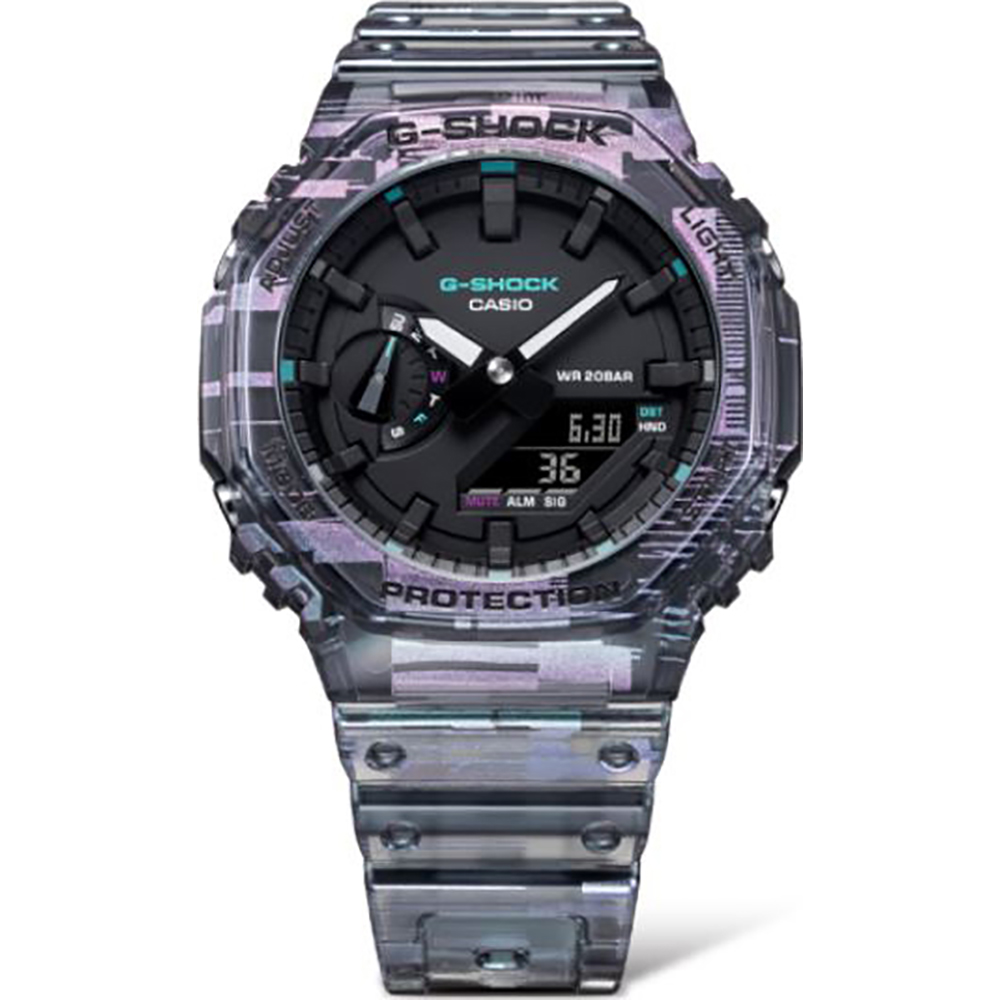 Relógio G-Shock Classic Style GA-2100NN-1AER Digital Glitz