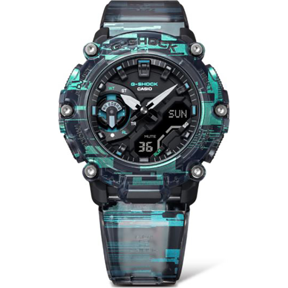 Relógio G-Shock Classic Style GA-2200NN-1AER Digital Glitz