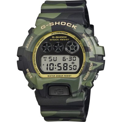 Relógio G-Shock Classic Style DW-6900CMG-3ER DW-6900 Bold Camo