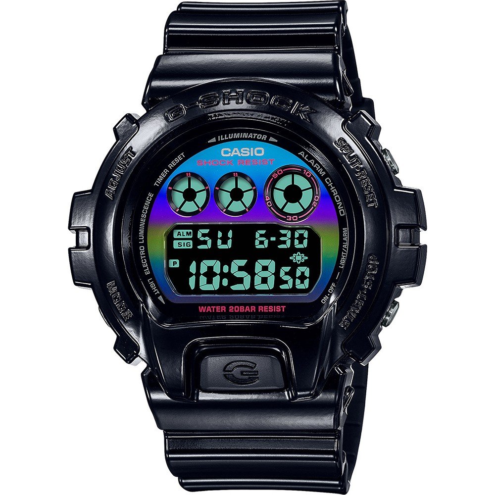 Relógio G-Shock Classic Style DW-6900RGB-1ER Virtual Rainbow