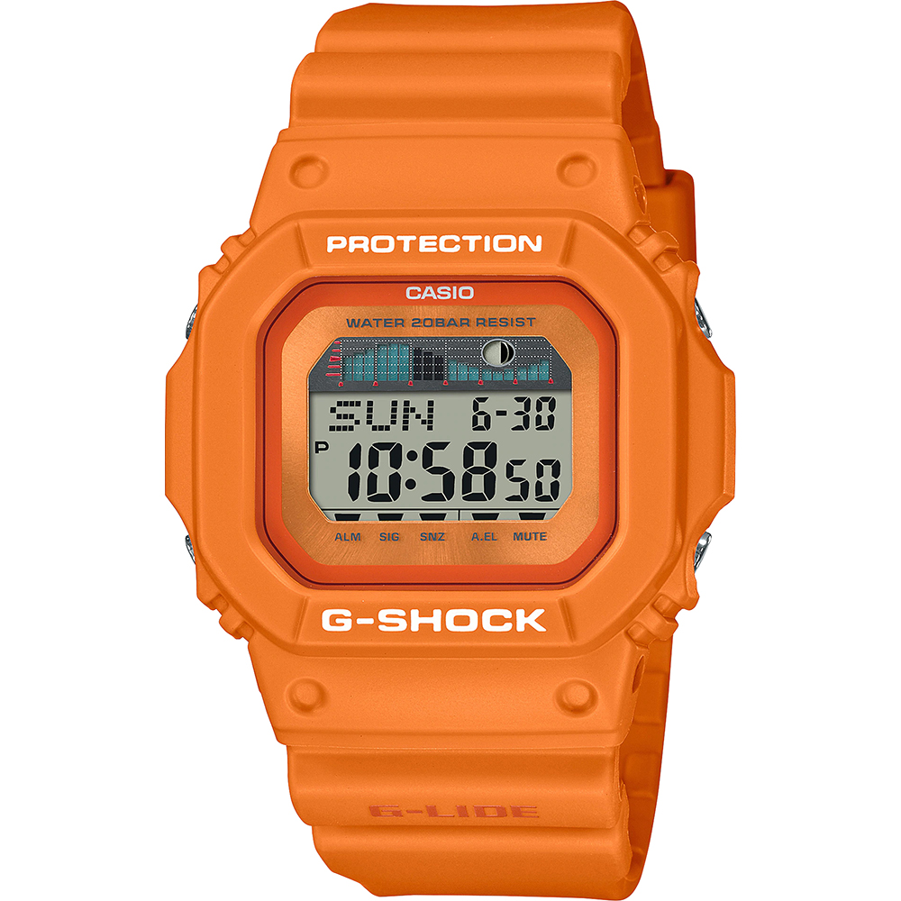 Relógio G-Shock Classic Style GLX-5600RT-4ER G-Lide - Surfboard