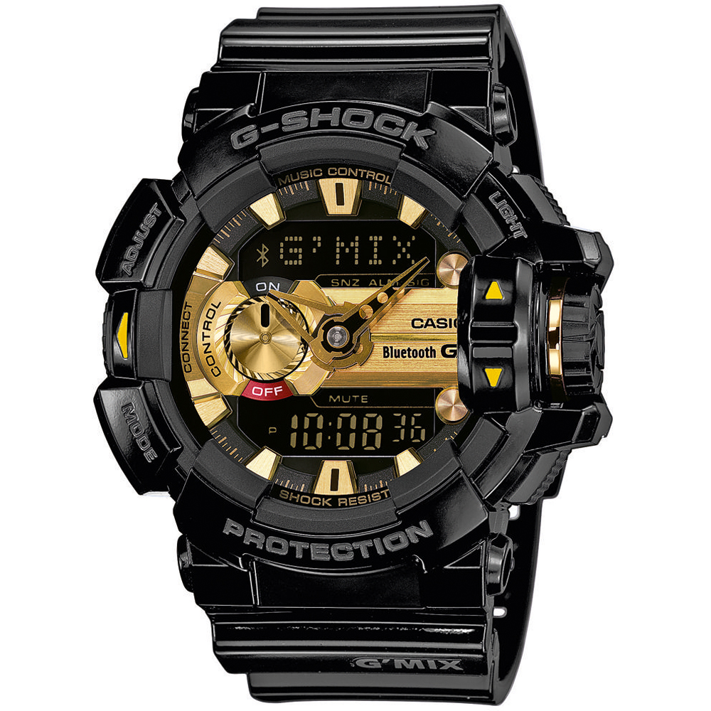 Relógio G-Shock Classic Style GBA-400-1A9 G-Mix Bluetooth