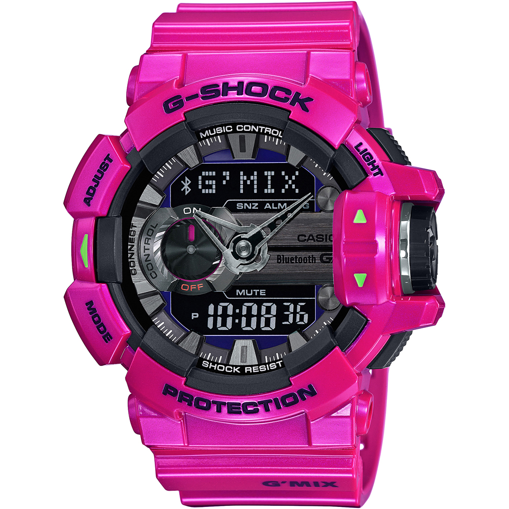 Relógio G-Shock Classic Style GBA-400-4C G-Mix Bluetooth