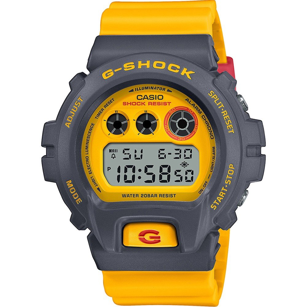 Relógio G-Shock Classic Style DW-6900Y-9ER 90's Heritage Color