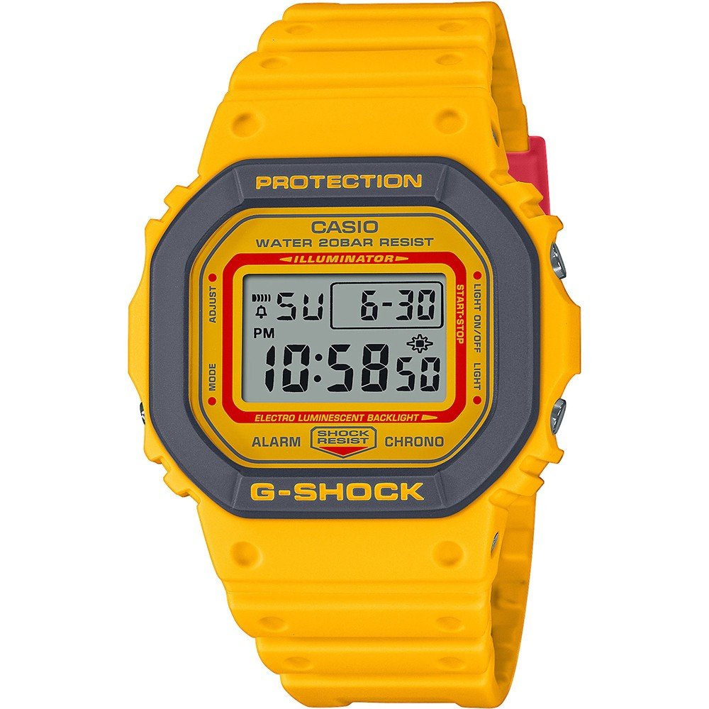 Relógio G-Shock Classic Style DW-5610Y-9ER 90's Heritage colour