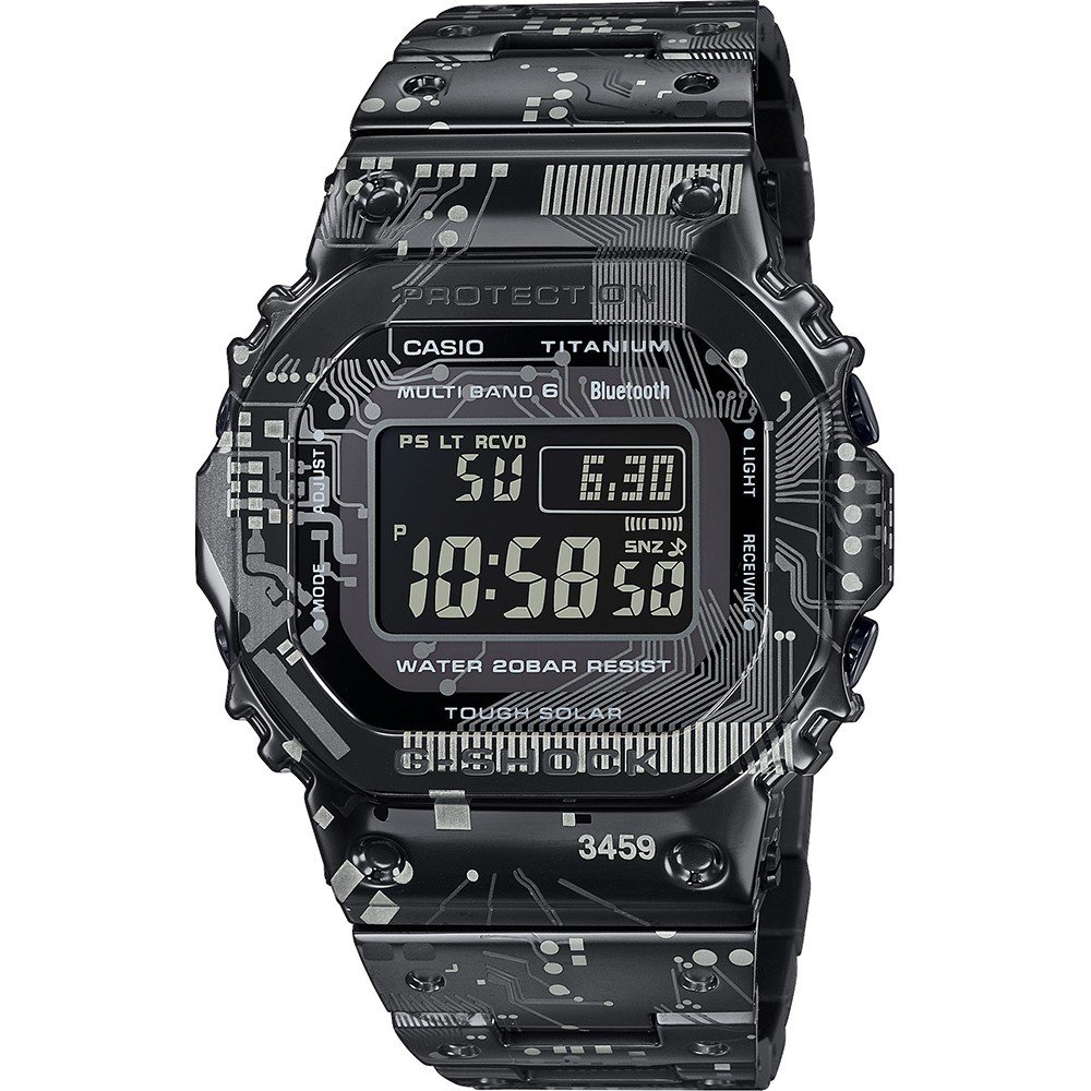 Relógio G-Shock G-Metal GMW-B5000TCC-1ER Full Metal Tran Tixxii - Limited Edition