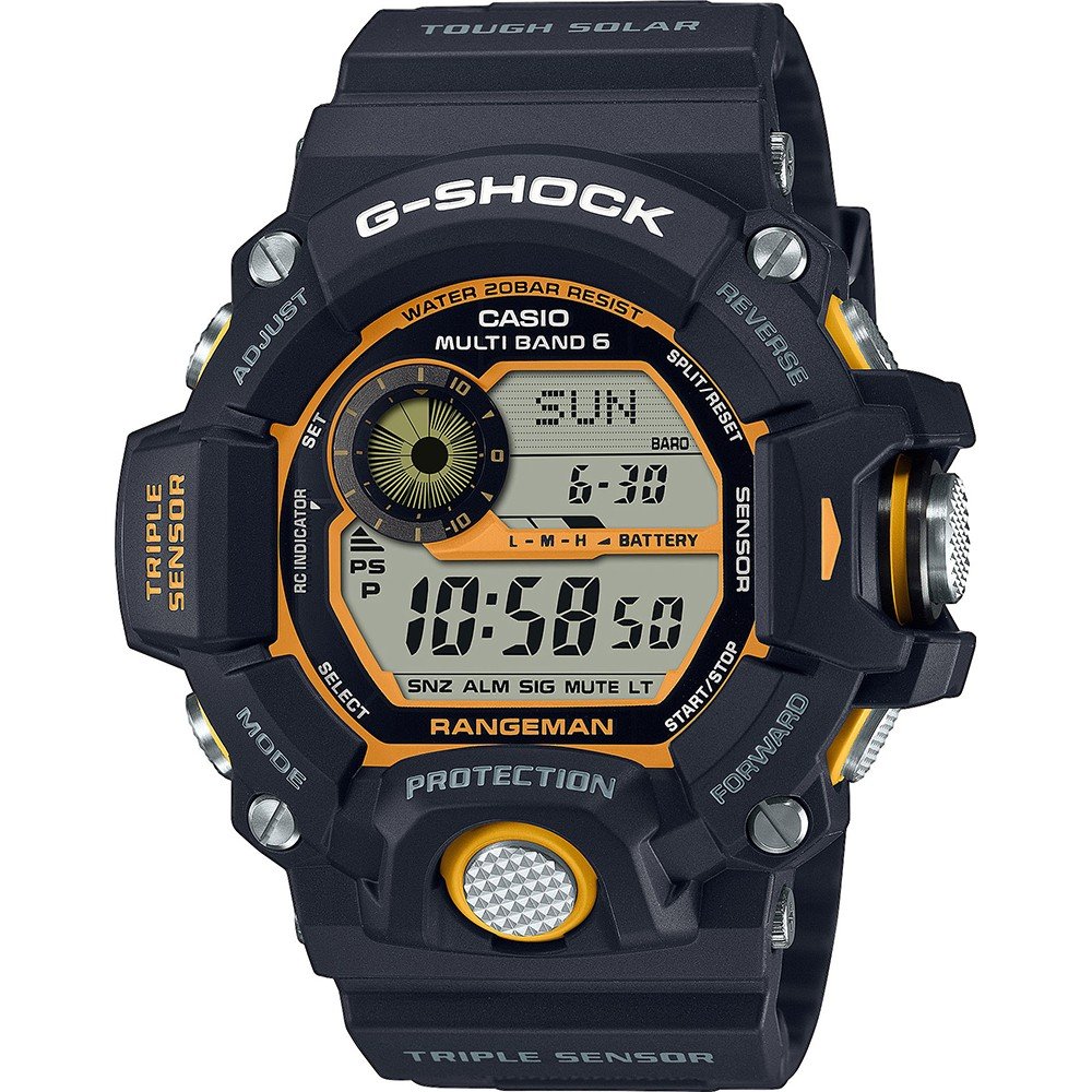 Relógio G-Shock Rangeman GW-9400Y-1ER Rangeman - Yellow Accent