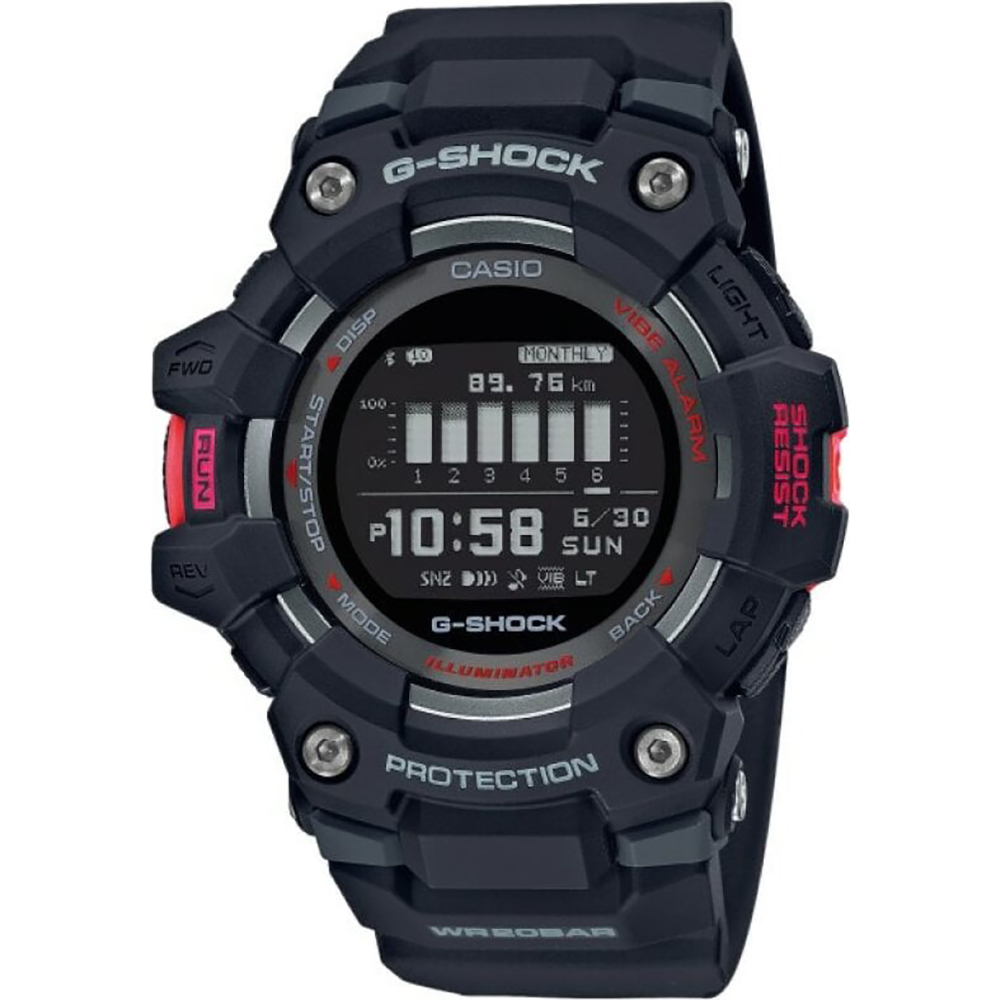 Relógio G-Shock G-Squad GBD-100-1ER G-Squad Bluetooth