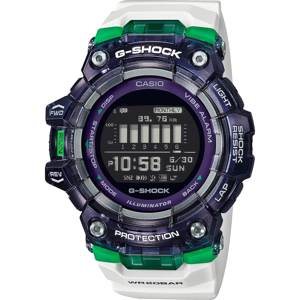 Relógio G-Shock G-Squad GBD-100SM-1A7ER G-Squad Bluetooth