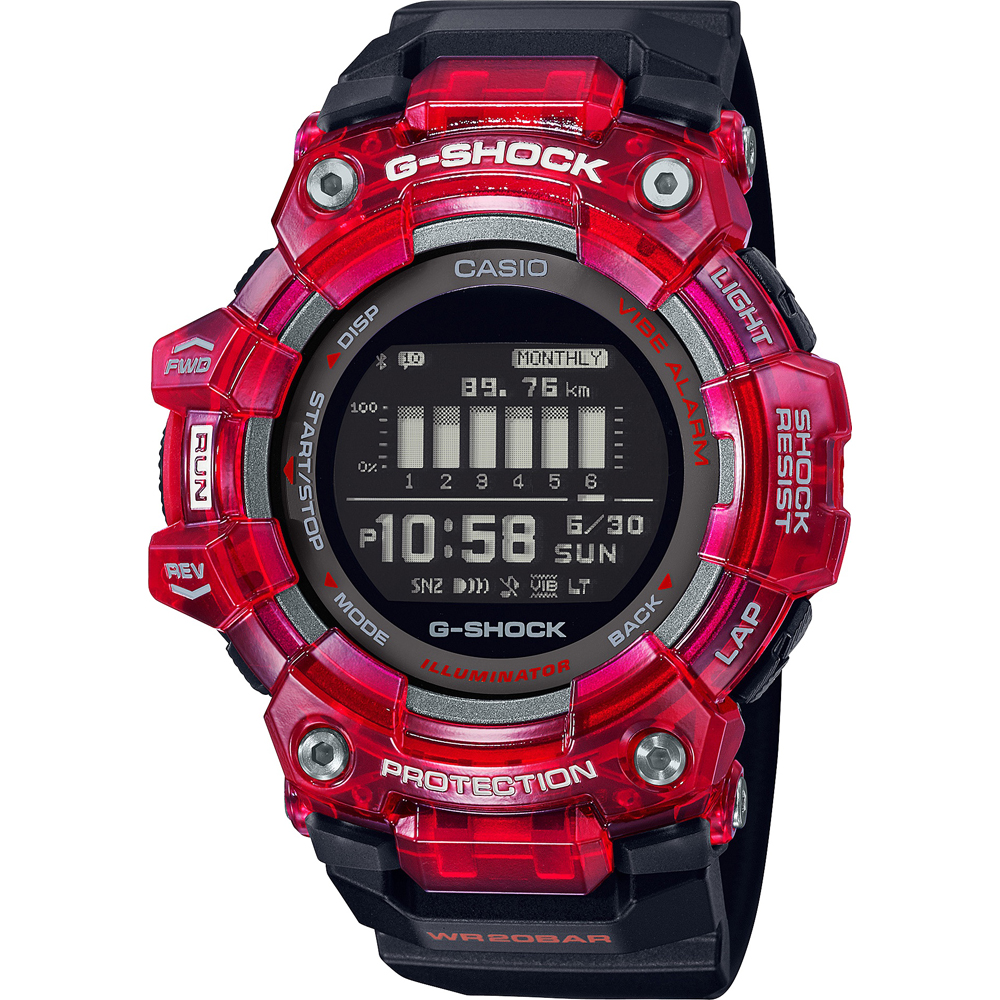 Relógio G-Shock G-Squad GBD-100SM-4A1ER G-Squad Bluetooth