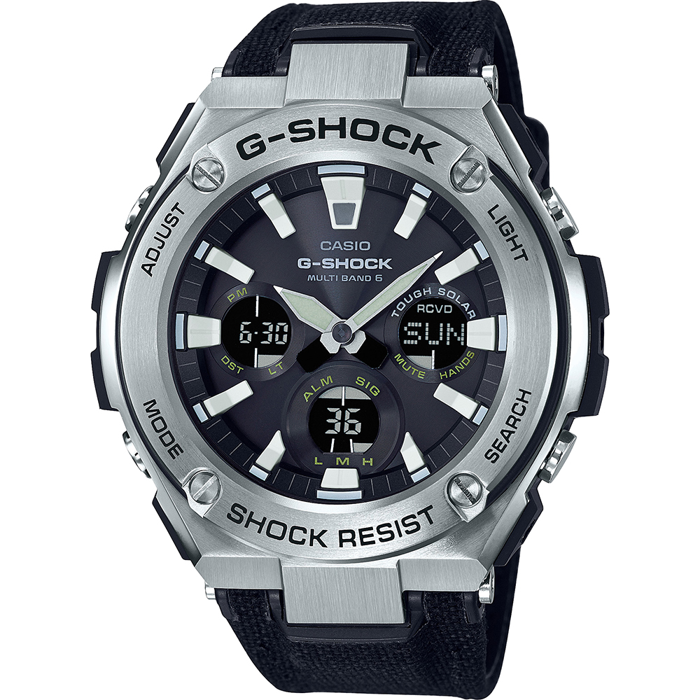 Relógio G-Shock G-Steel GST-W130C-1AER G-Steel Tough Solar