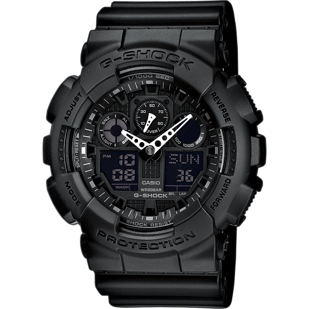 Relógio G-Shock Classic Style GA-100-1A1ER Ana-Digi