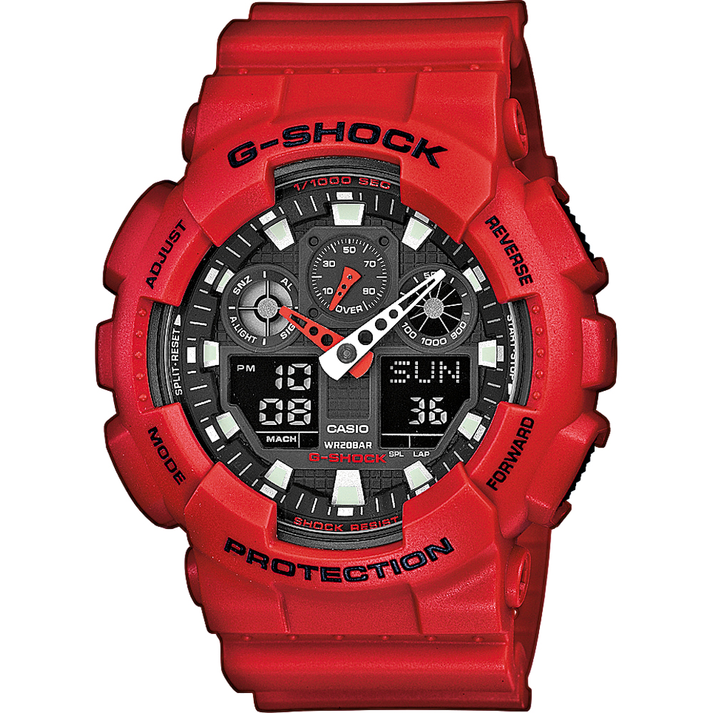 Relógio G-Shock Classic Style GA-100B-4AER Ana-Digi