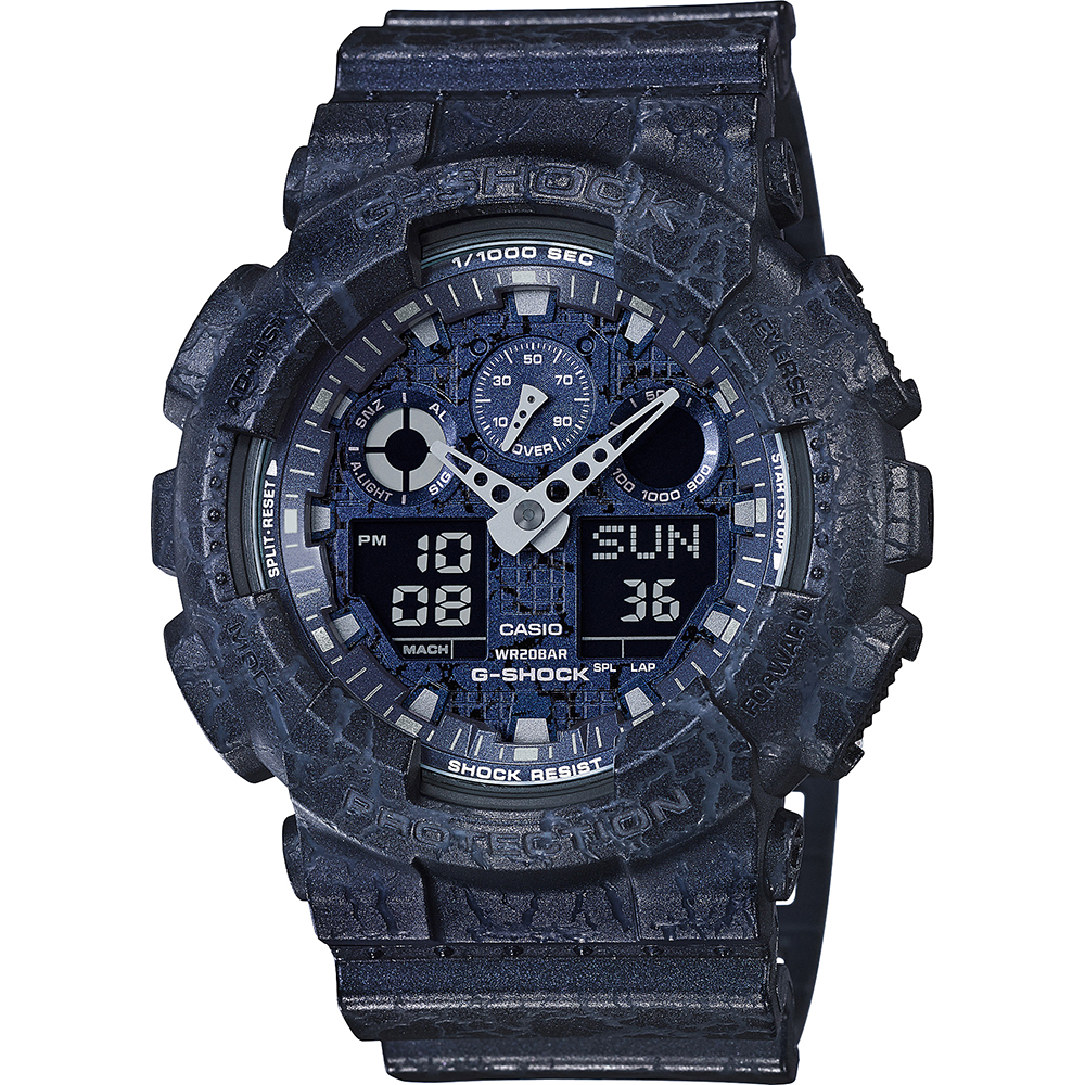 Relógio G-Shock Classic Style GA-100CG-2A Cracked Ground