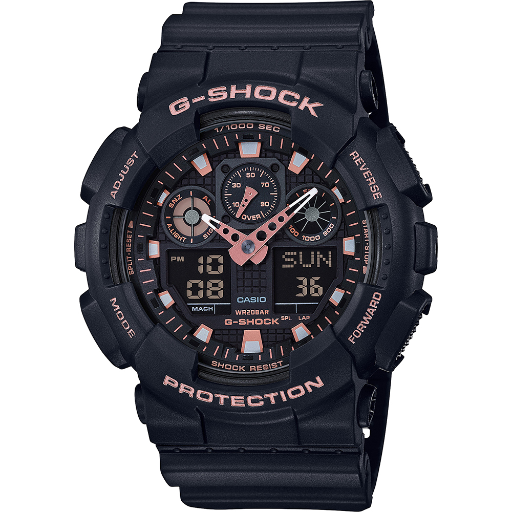 Relógio G-Shock Classic Style GA-100GBX-1A4ER Garrish Black