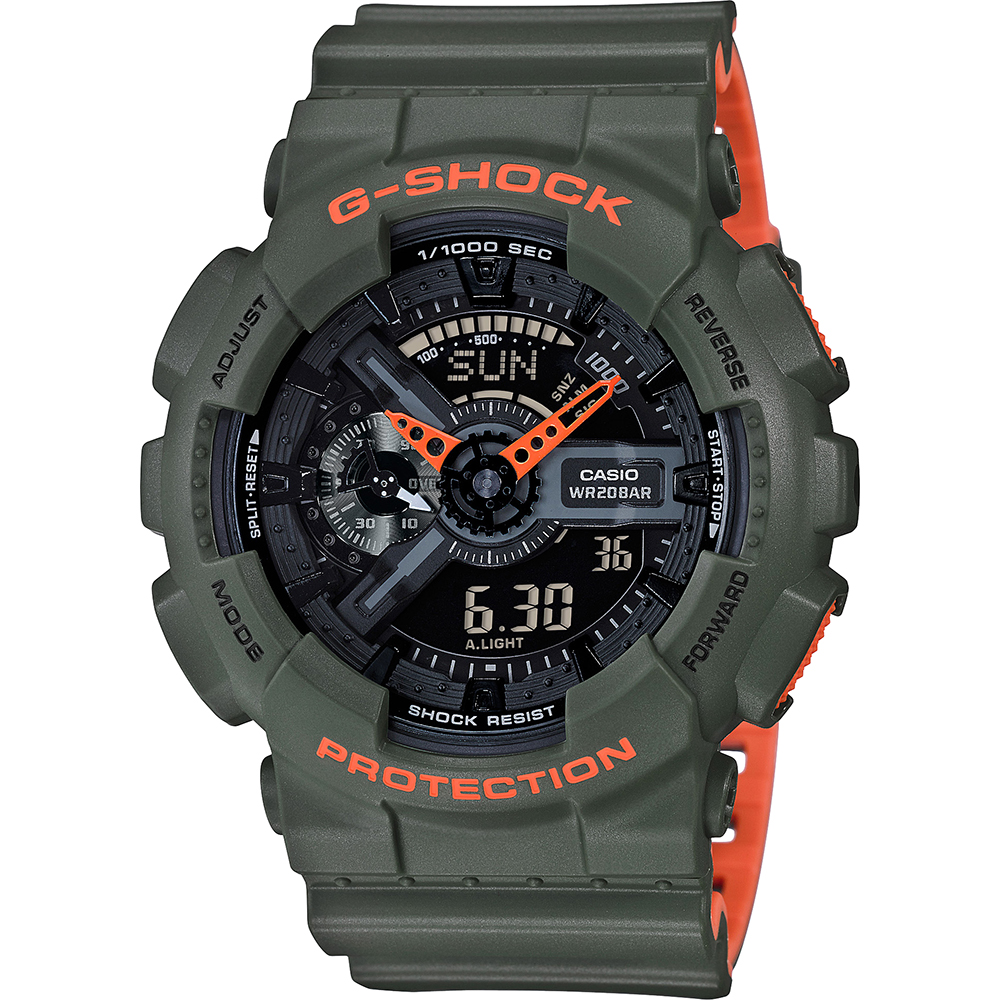 Relógio G-Shock Classic Style GA-110LN-3AER Layered Neon