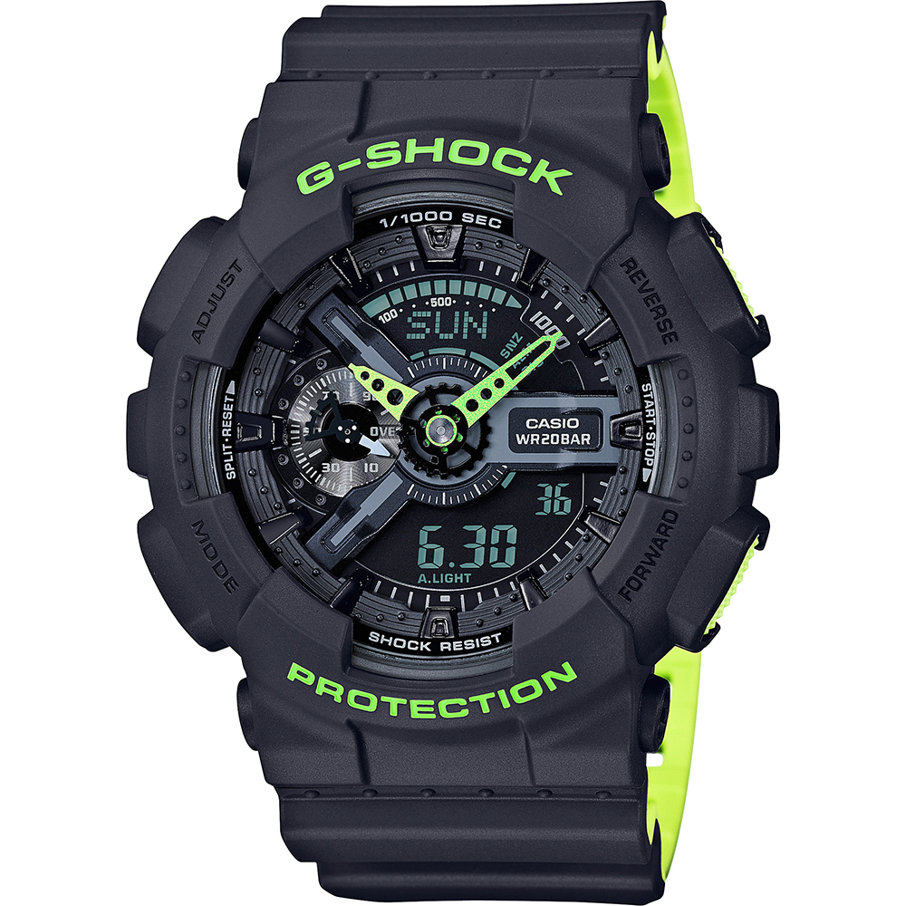 Relógio G-Shock Classic Style GA-110LN-8AER Layered Neon