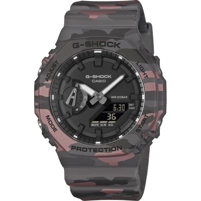 Relógio G-Shock Classic Style GA-2100CM-8AER Camo Metallic