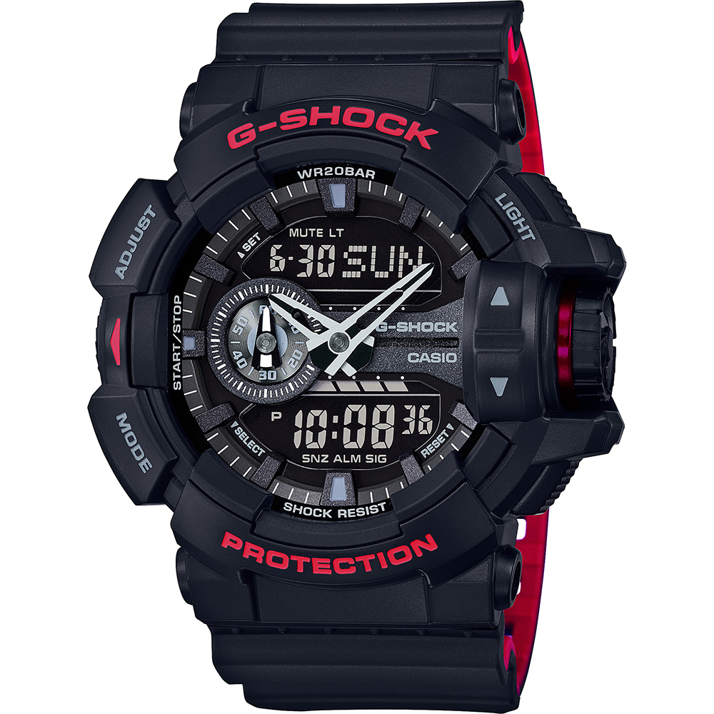 Relógio G-Shock Classic Style GA-400HR-1A Rotary Switch