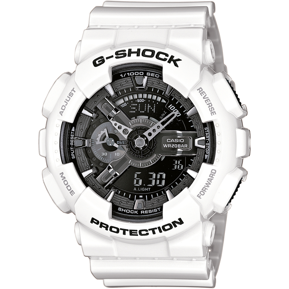 Relógio G-Shock Classic Style GA-110GW-7A Garrish White