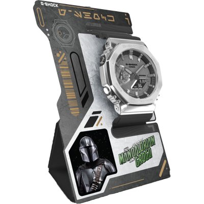 Relógio G-Shock G-Metal GM-2100-1AER-MAN G-Shock X Star Wars - The Mandalorian and Grogu