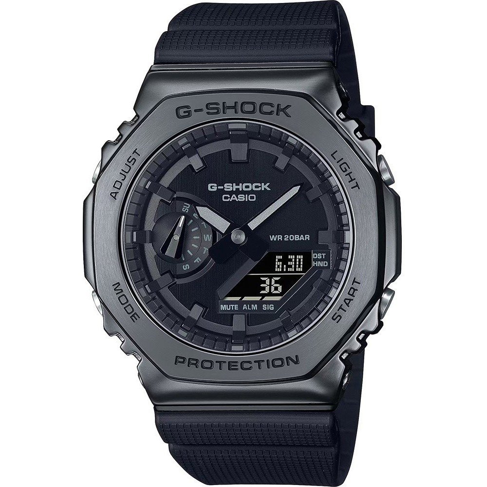 Relógio G-Shock G-Metal GM-2100BB-1AER Metal Covered CasiOak