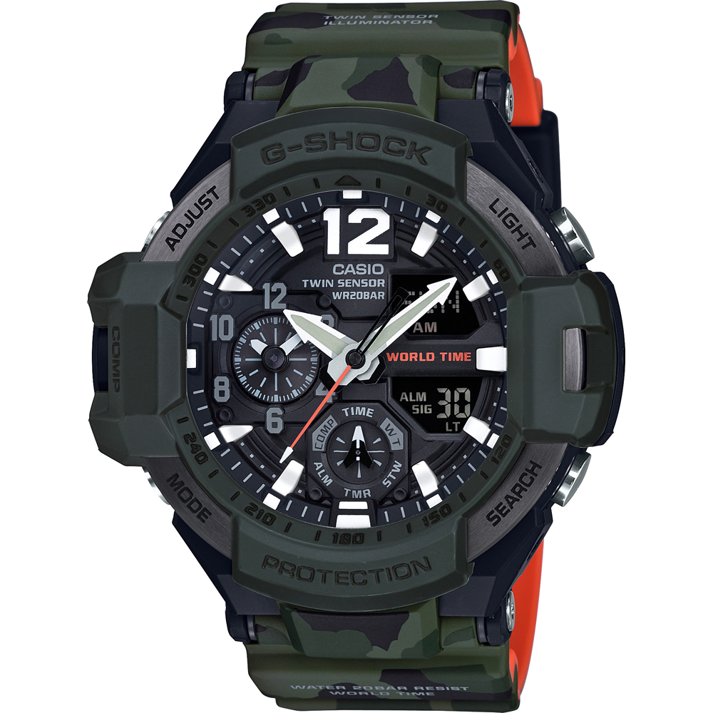 Relógio G-Shock Gravitymaster GA-1100SC-3A Gravity Master