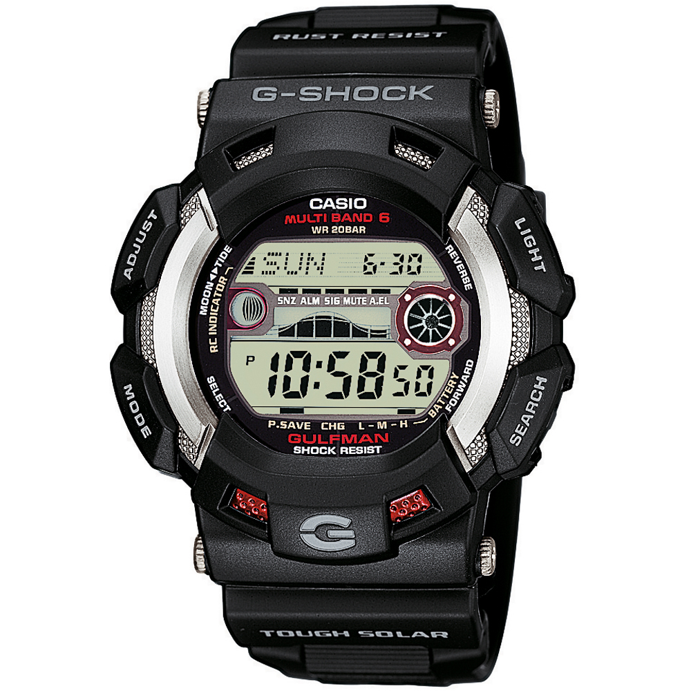 Relógio G-Shock Master of G GW-9110-1 Gulfman