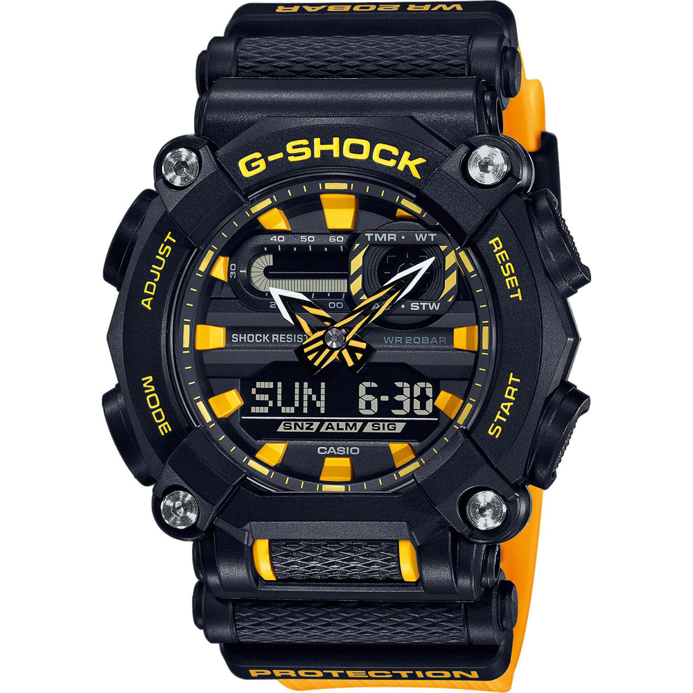 Relógio G-Shock Classic Style GA-900A-1A9ER Heavy duty