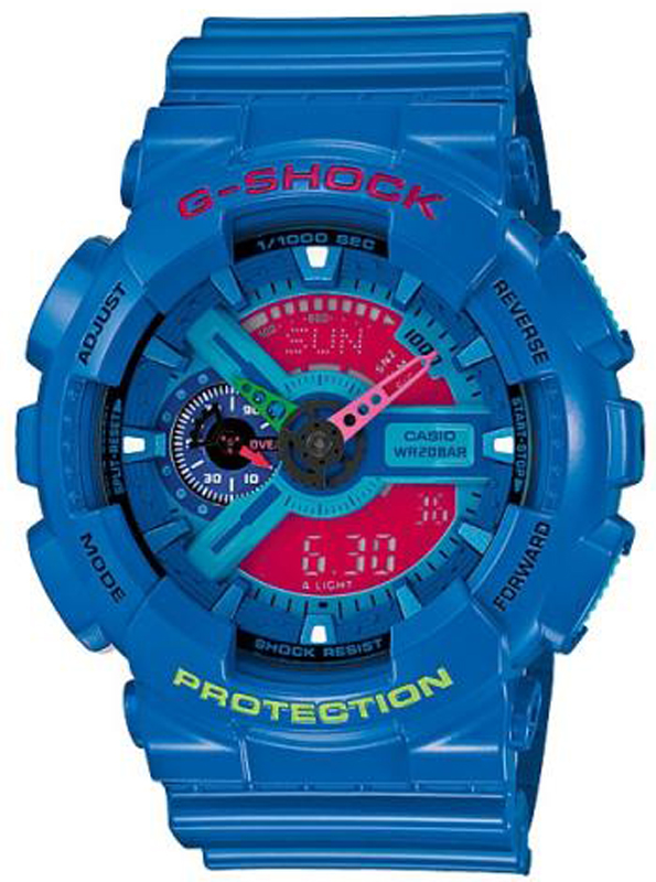 Relógio G-Shock Classic Style GA-110HC-2A Hyper Color