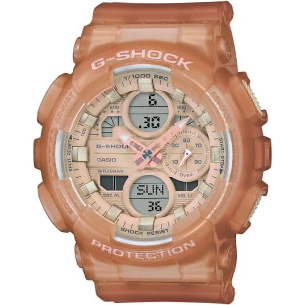 Relógio G-Shock Classic Style GMA-S140NC-5A1ER Jelly-G - Neutral Color