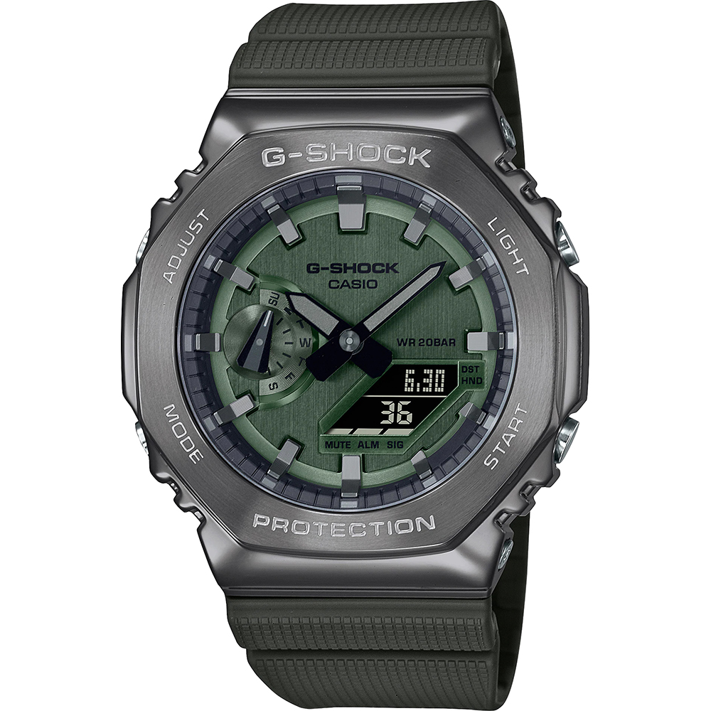 Relógio G-Shock G-Metal GM-2100B-3AER Metal Covered CasiOak