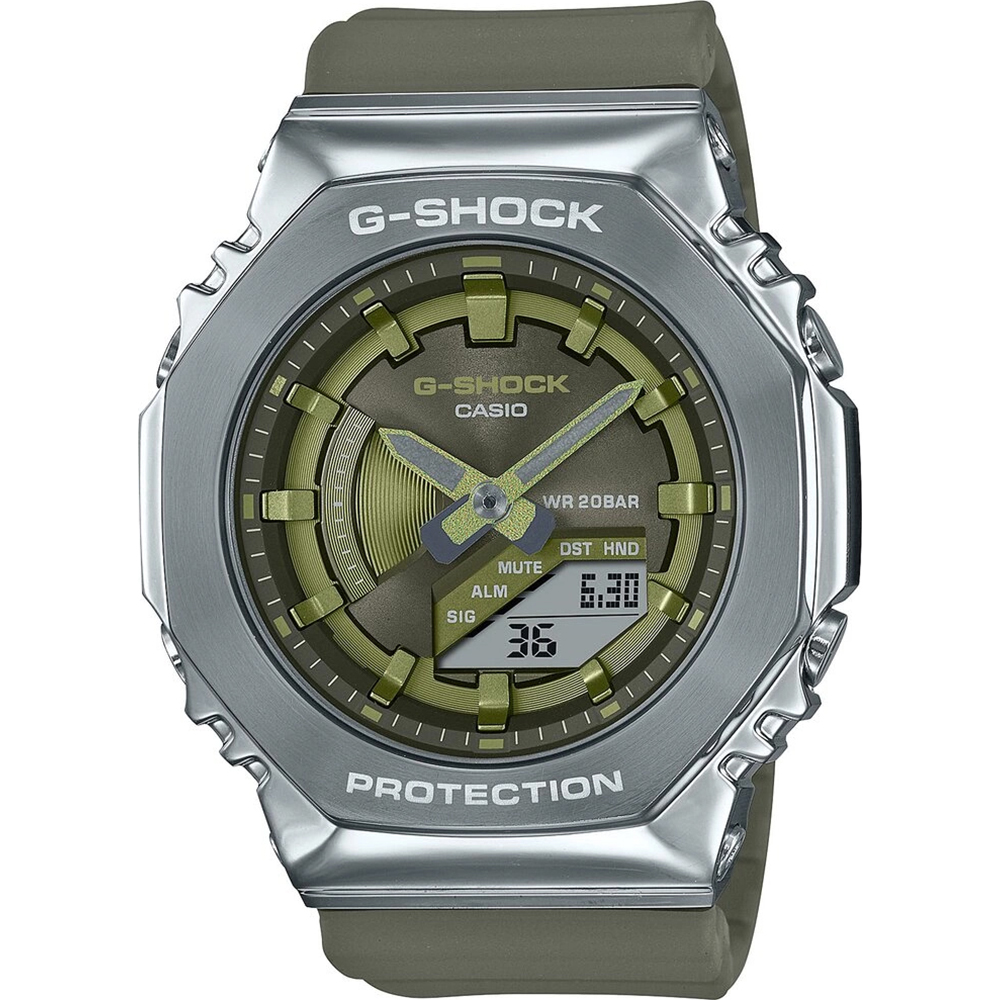 Relógio G-Shock G-Metal GM-S2100-3AER Metal Covered - CasiOak Lady