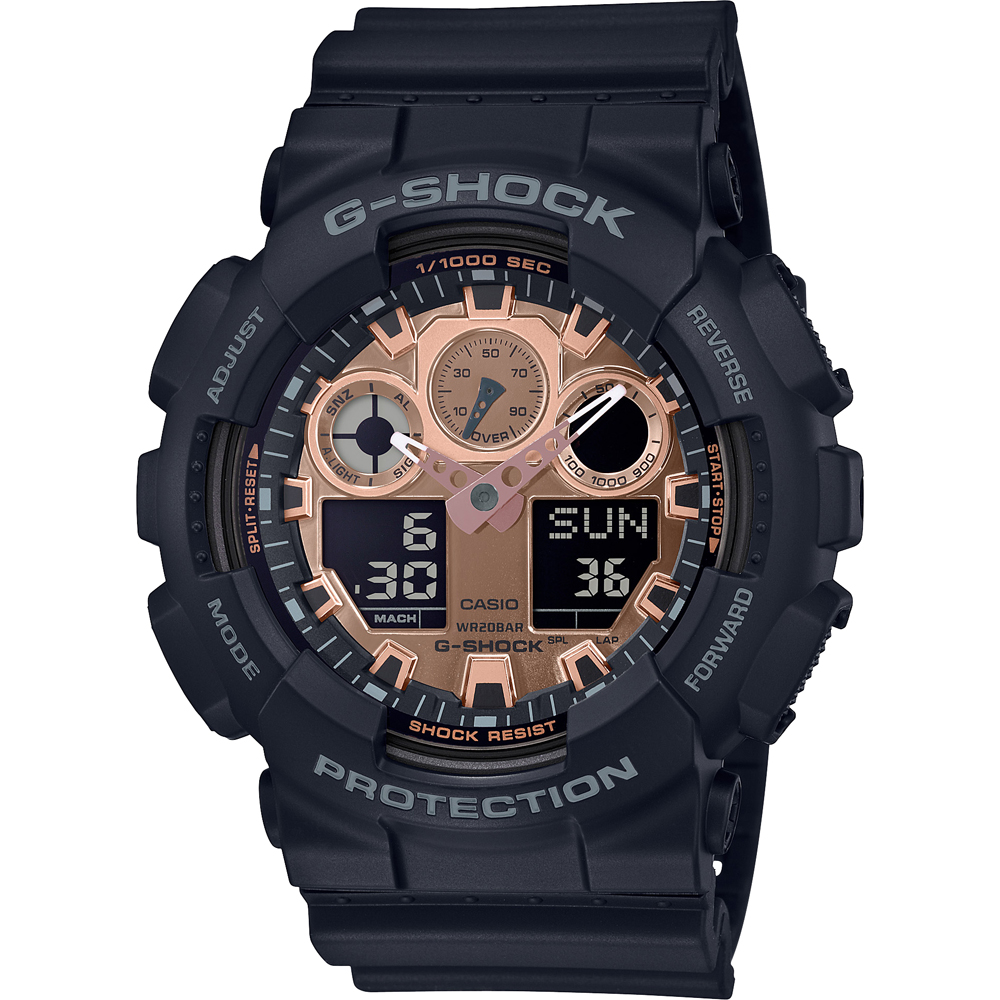 Relógio G-Shock Classic Style GA-100MMC-1AER Metallic Mirror