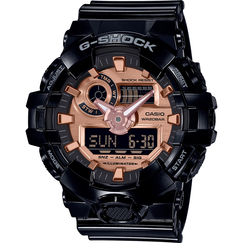 Relógio G-Shock Classic Style GA-700MMC-1AER Metallic Mirror