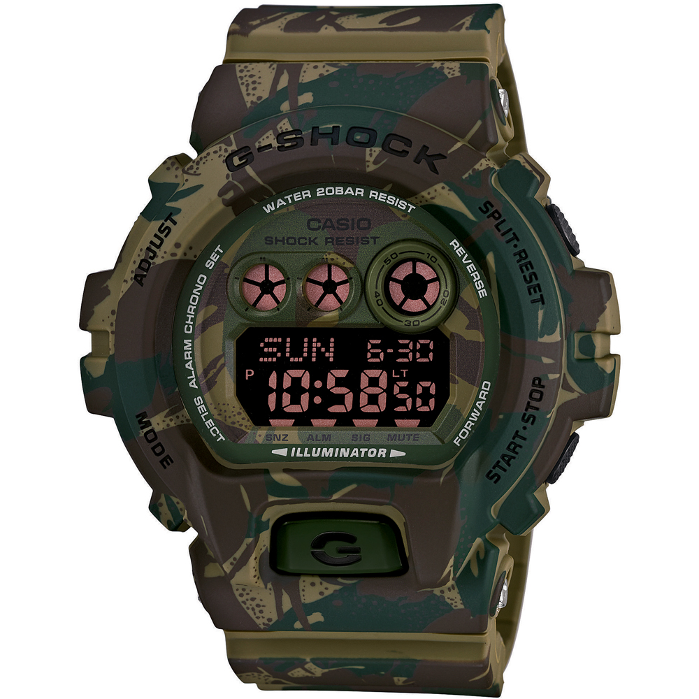 Relógio G-Shock Classic Style GD-X6900MC-3 Military Cloth