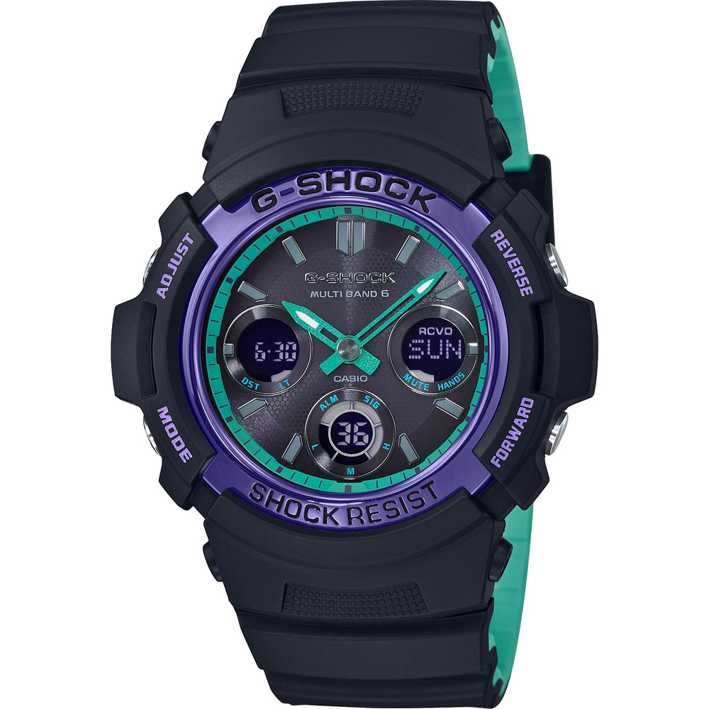 Relógio G-Shock AWG-M100SBL-1AER Waveceptor