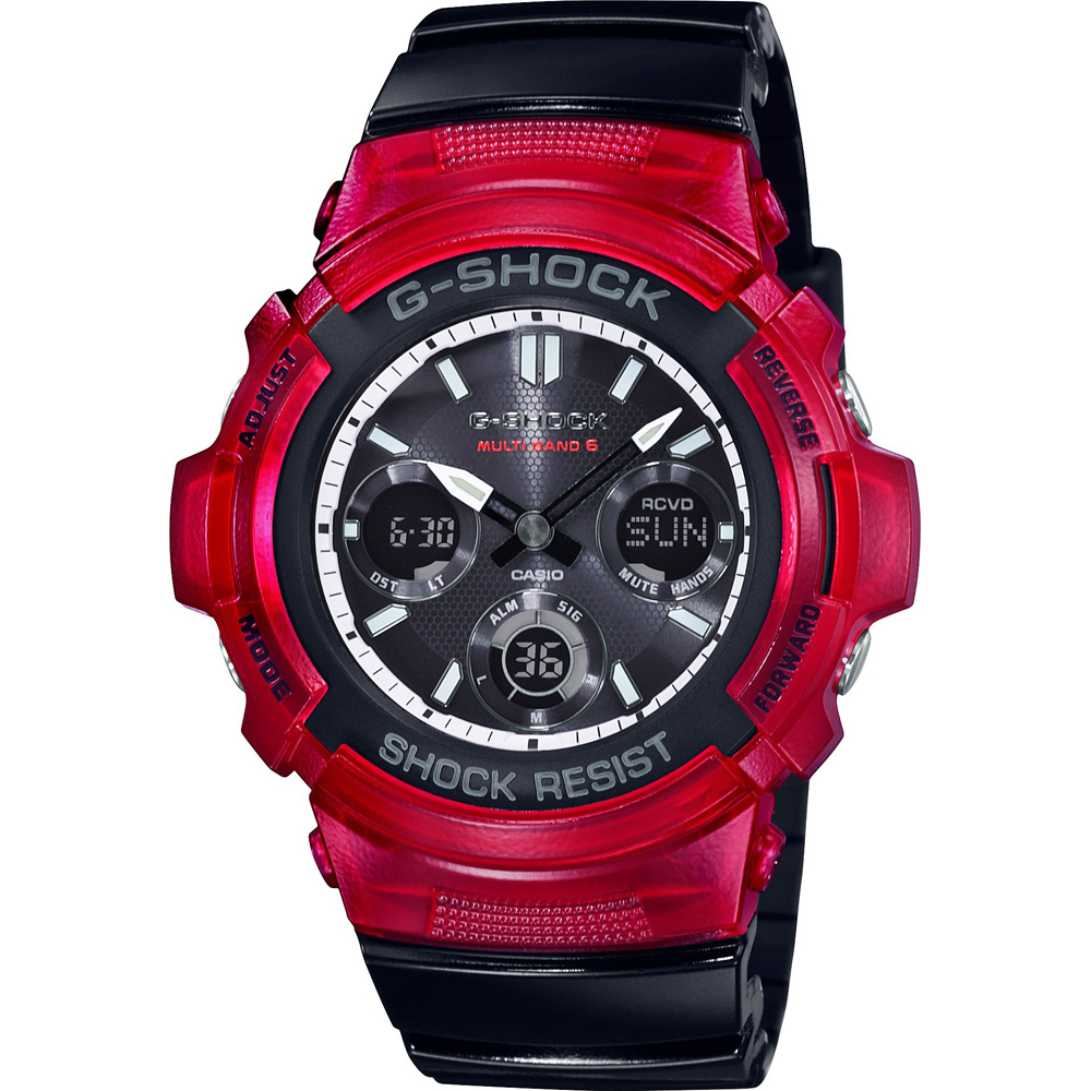 Relógio G-Shock AWG-M100SRB-4AER Waveceptor